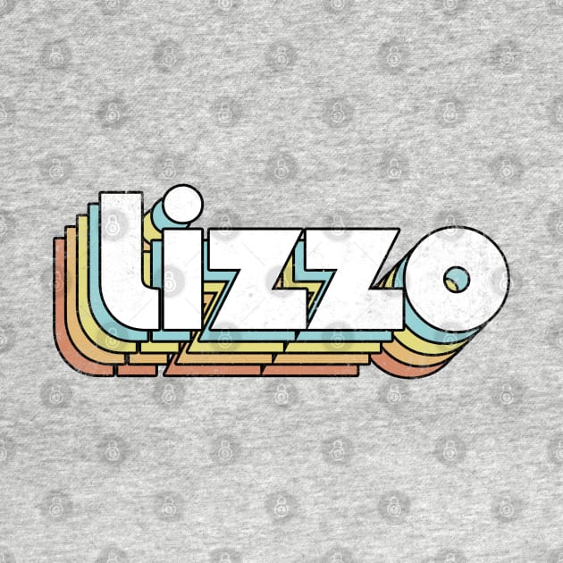 Lizzo - Retro Rainbow Letters by Dimma Viral